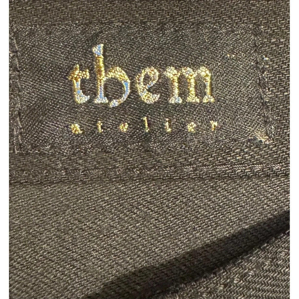 Them Atelier Men's Black Slim/Skinny Jeans Size 34 Retail $89‎ NWT!